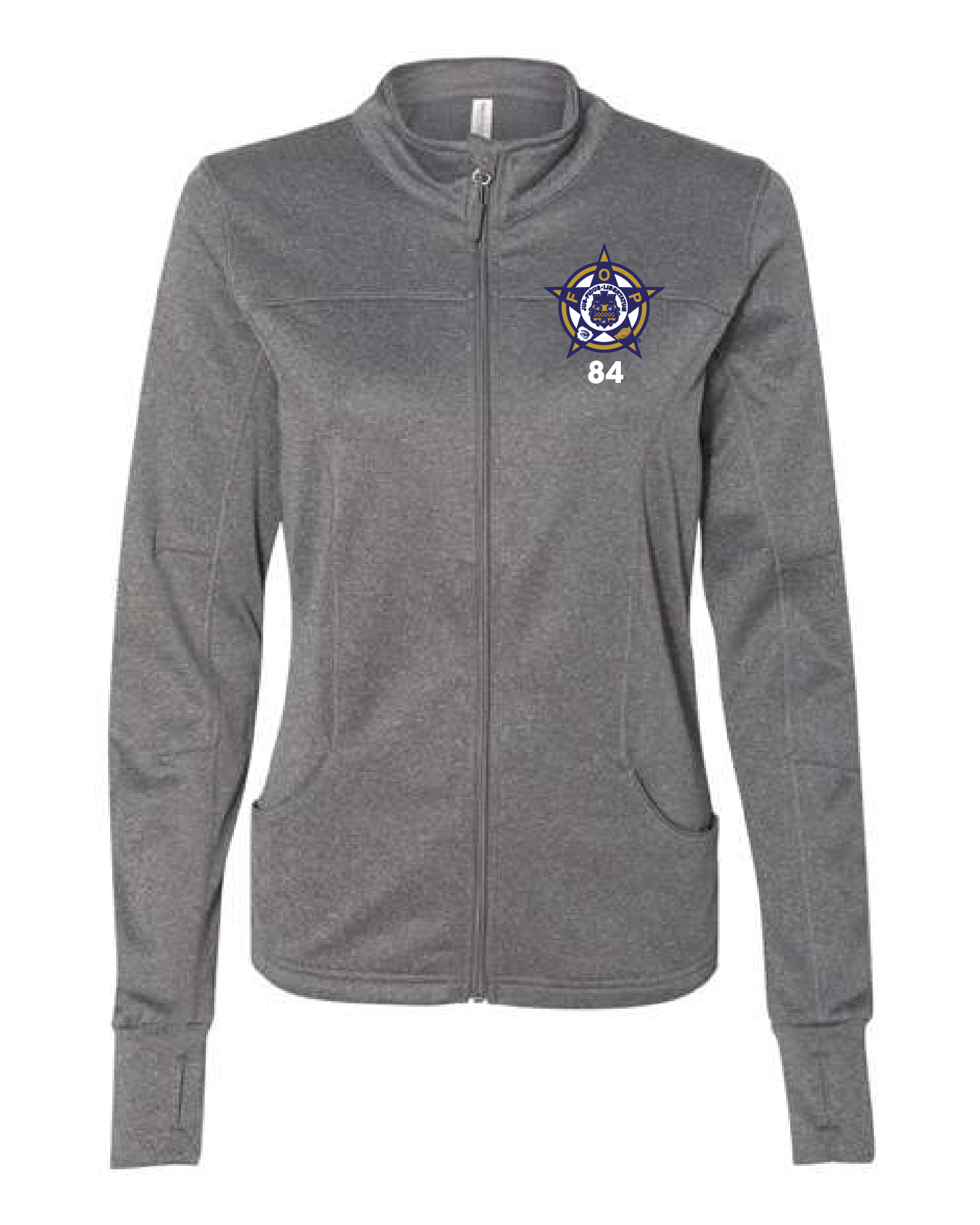 WOMEN'S POLY-TECH FULL-ZIP TRACK JACKET